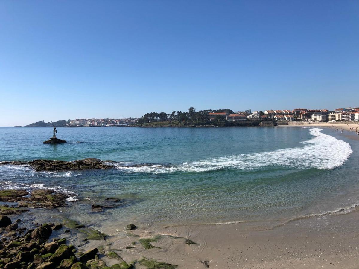 Appartamento Desconectaengalicia Castelao, 50M Playa Silgar Sanxenxo Esterno foto